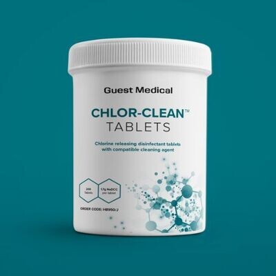 Chlor-Clean Detergent Sanitiser Tablets