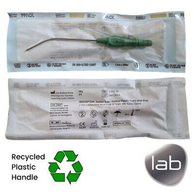 Zoellner Microsuction Tubes - Control Hole Recycled Plastic (50 Pack)