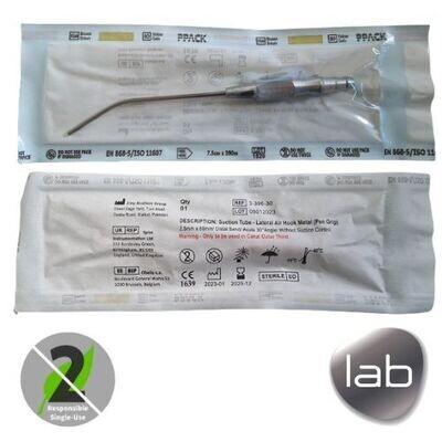 Lateral Air Hook Suction Tubes (50 Pack)
