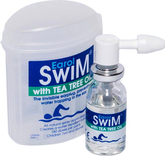 Earol Swim Tea Tree Oil Spray 10ml (6, 12, 24)
