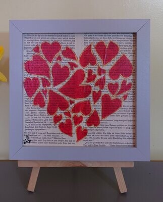 Multi-Media Painting - Hearts Within A Heart