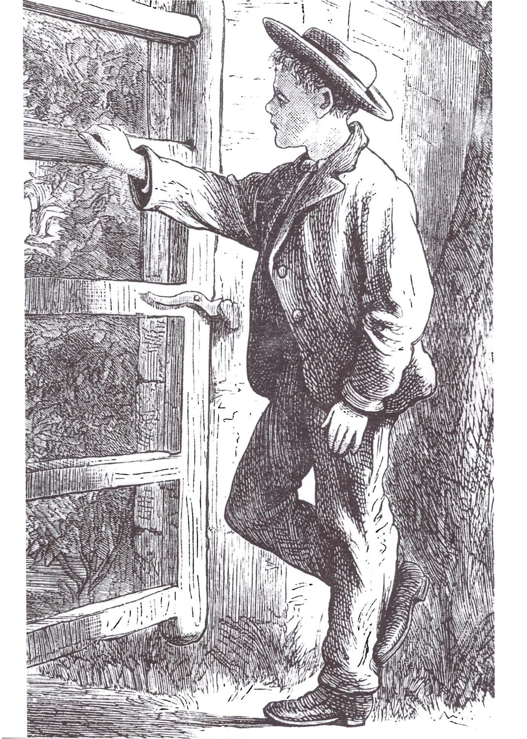 Boy at Gate