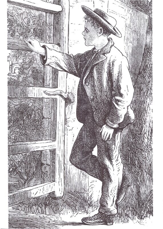 Boy at Gate