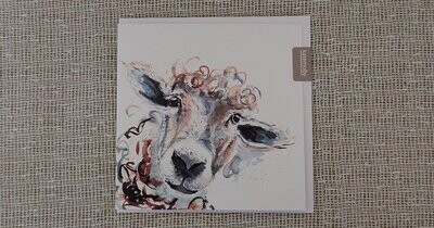Inky Sheep Card