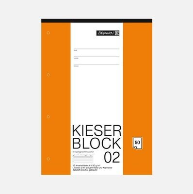 Brunnen KIESER-Block A4
Lineatur 2