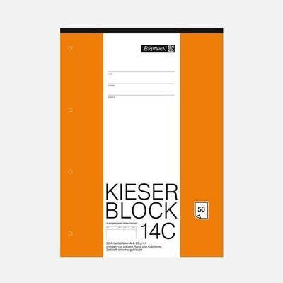 Brunnen KIESER-Block A4
Lineatur 20