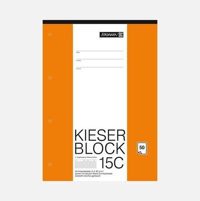 Brunnen KIESER-Block A4
Lineatur 22