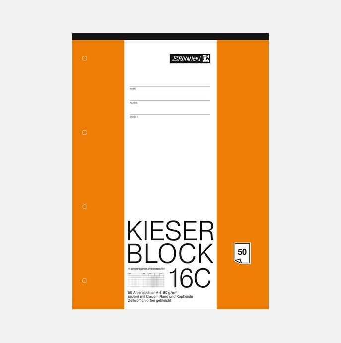 Brunnen KIESER-Block A4
Lineatur 23