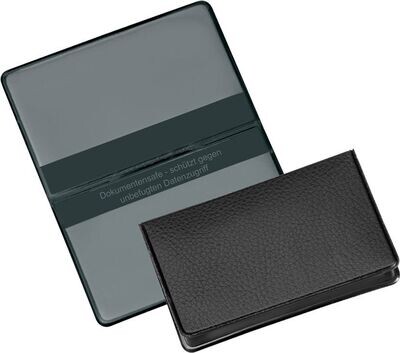 Veloflex Schutzhülle gegen Datendiebstahl
DocumentSafe, für 2 Karten - 93 x 59 mm, schwarz
