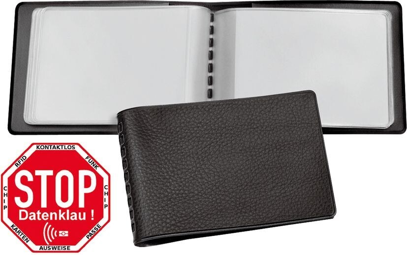 Veloflex Schutzhülle gegen Datendiebstahl
DocumentSafe, für 6 Karten - 115 x 78 mm, schwarz