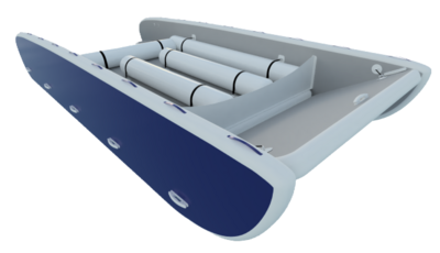 Inflatable Connectable Catamaran
