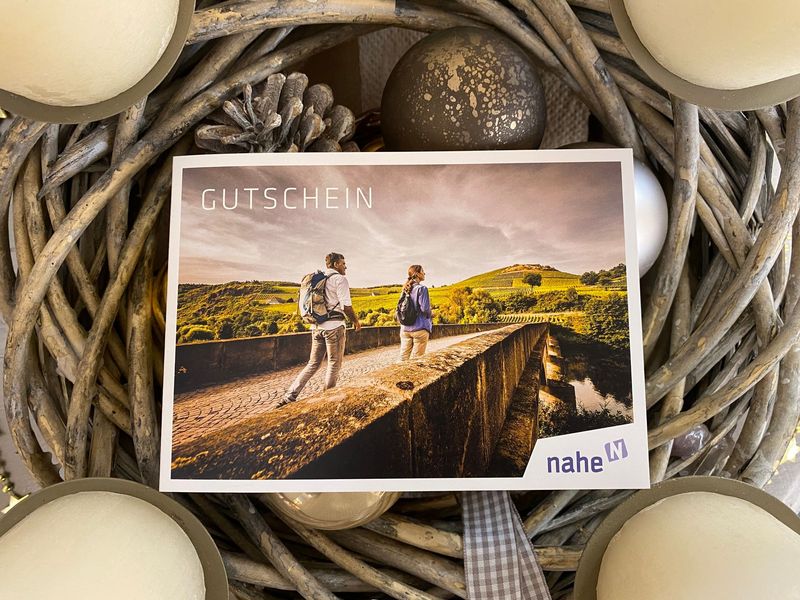 Geschenkgutschein für Naheland-Reisen Geschenkgutschein für Naheland-Reisen