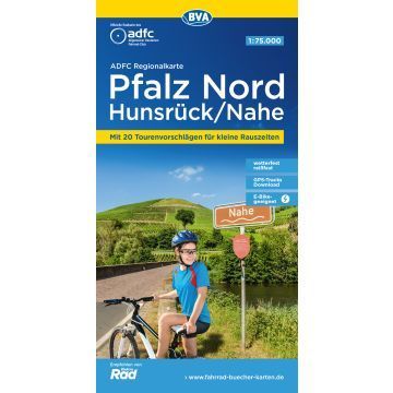 ADFC Regionalkarte Pfalz Nord/Hunsrück/Nahe ADFC Regionalkarte Pfalz Nord/Hunsrück/Nahe