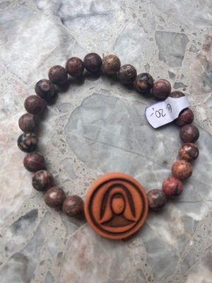 Pilger-Armband aus 5mm dicken Achatsteinen