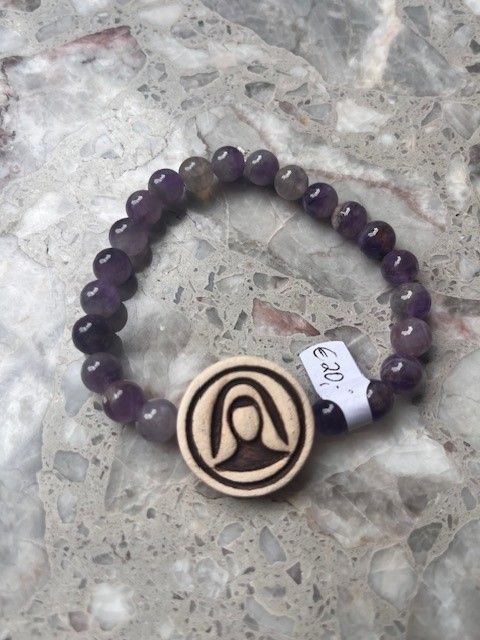 Pilger-Armband aus 5mm dicken Achatsteinen
