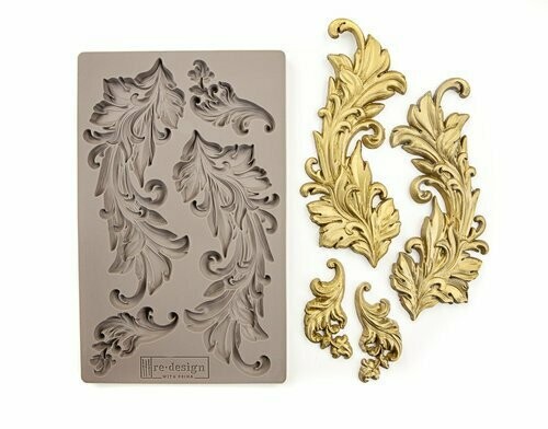Re Design Decor Moulds Baroque Swirls