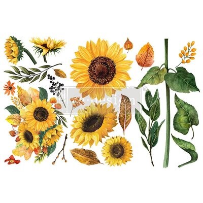 Re-Design Decor Transfers® – Sunflower Afternoon