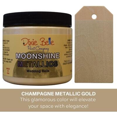 Dixie Belle Moonshine Metallics - Wedding Belle 473ml (16oz)