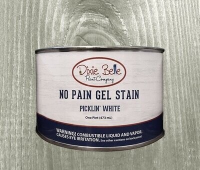 Dixie Belle No Pain Gel Stain - Picklin White 473ml (16oz)