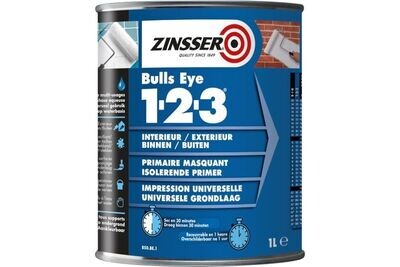 Zinsser® Bulls Eye 123 Primer 1liter