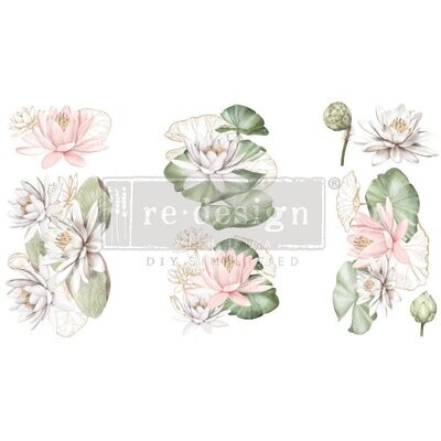 Re-Design Decor Transfers® – Water Lilies