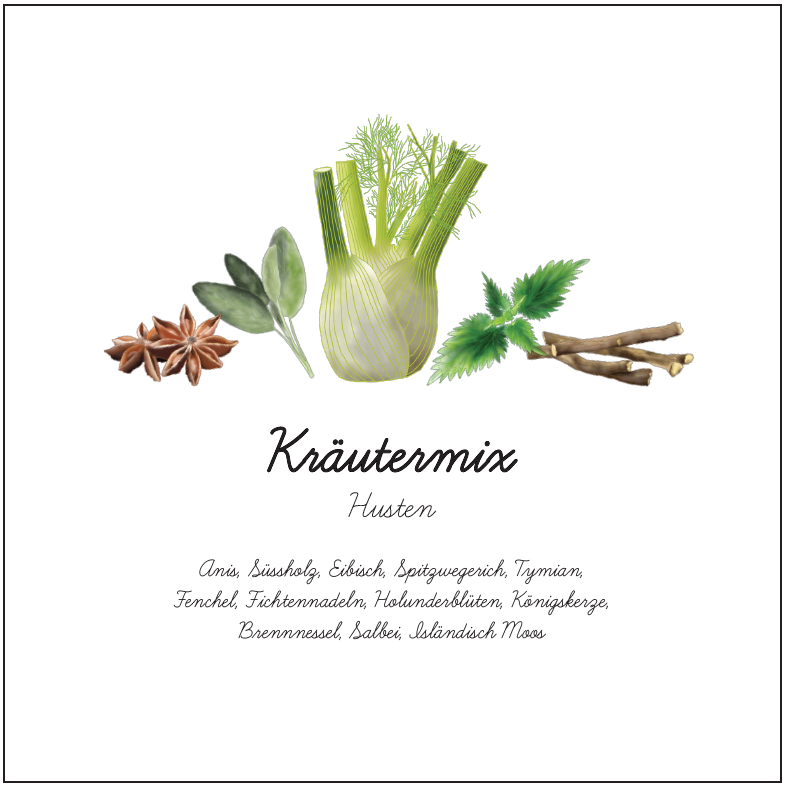 Kräutermix Husten 1kg BIO-Lebensmittel-Qualität