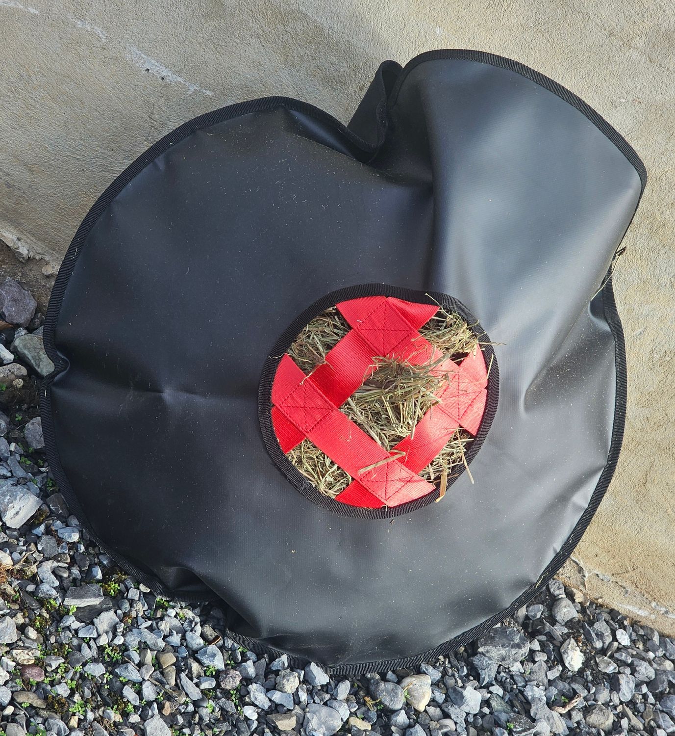 Heukissen Rund 4cm Löcher (Pony) ca. 3kg Heu