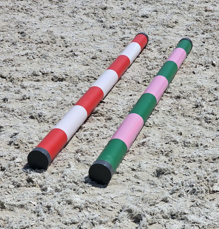 Hindernisstange aus Kunststoff 2.5m