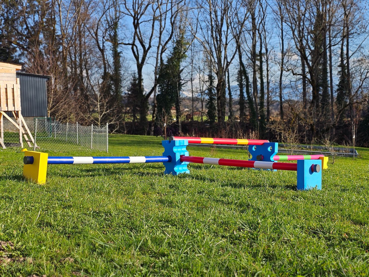 Cavalettiviereck Stangenblock Schaumstoff FIX