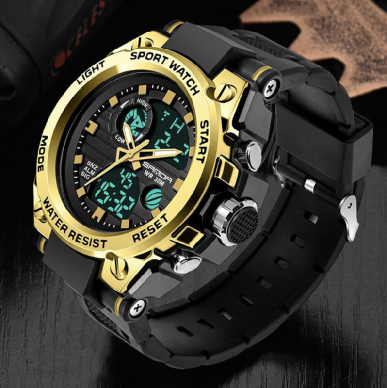 SANDA Sport Militaire Stijl Polshorloge