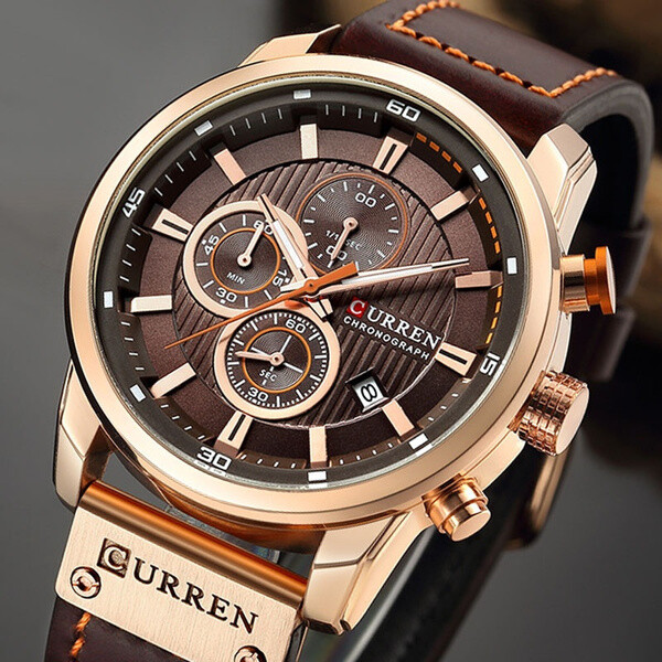 CURREN Herenhorloge. Militaire, sport.