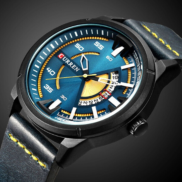 CURREN herenhorloge. Sport.