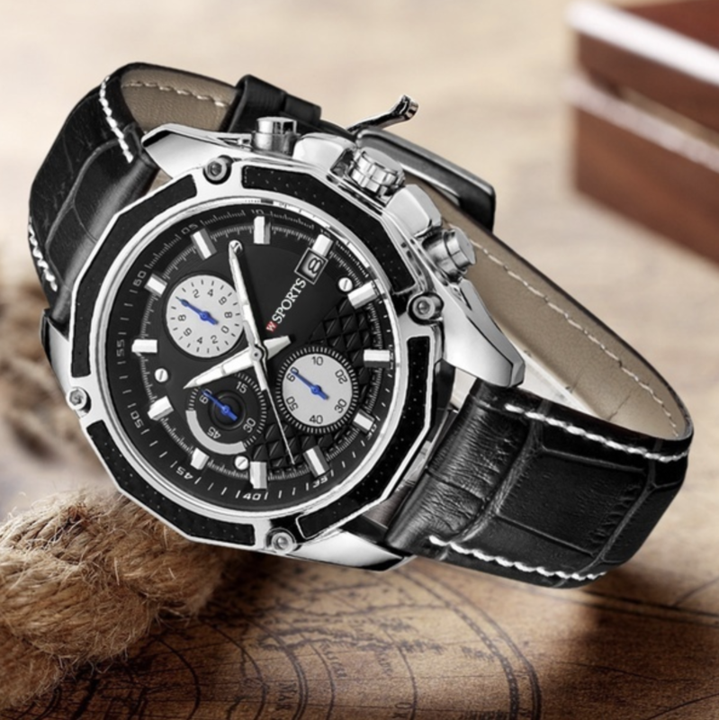 W Sports horloge voor Men.