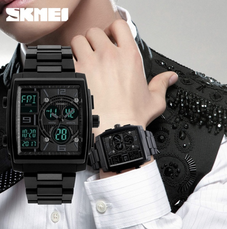 SKMEI Luxe sport mannen militaire klok.