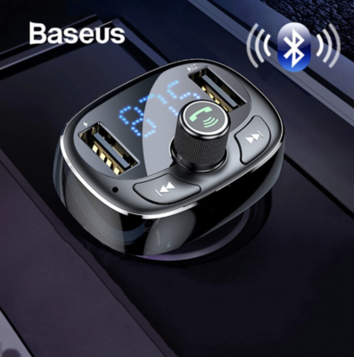 Baseus Autolader FM-zender Aux Modulator Bluetooth Handsfree