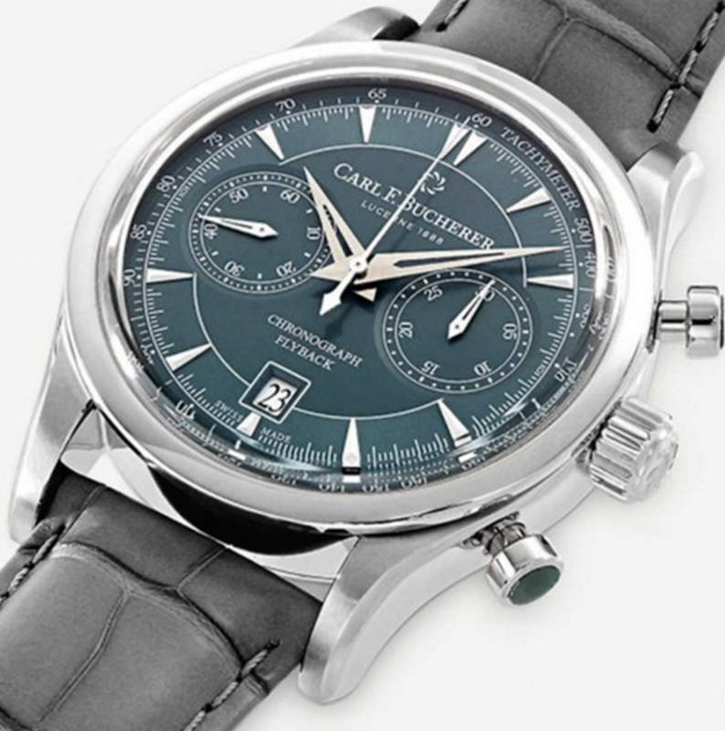 Chronograaf horloge. Luxe herenpolshorloge. Chronograaf horloge. Luxe herenpolshorloge.