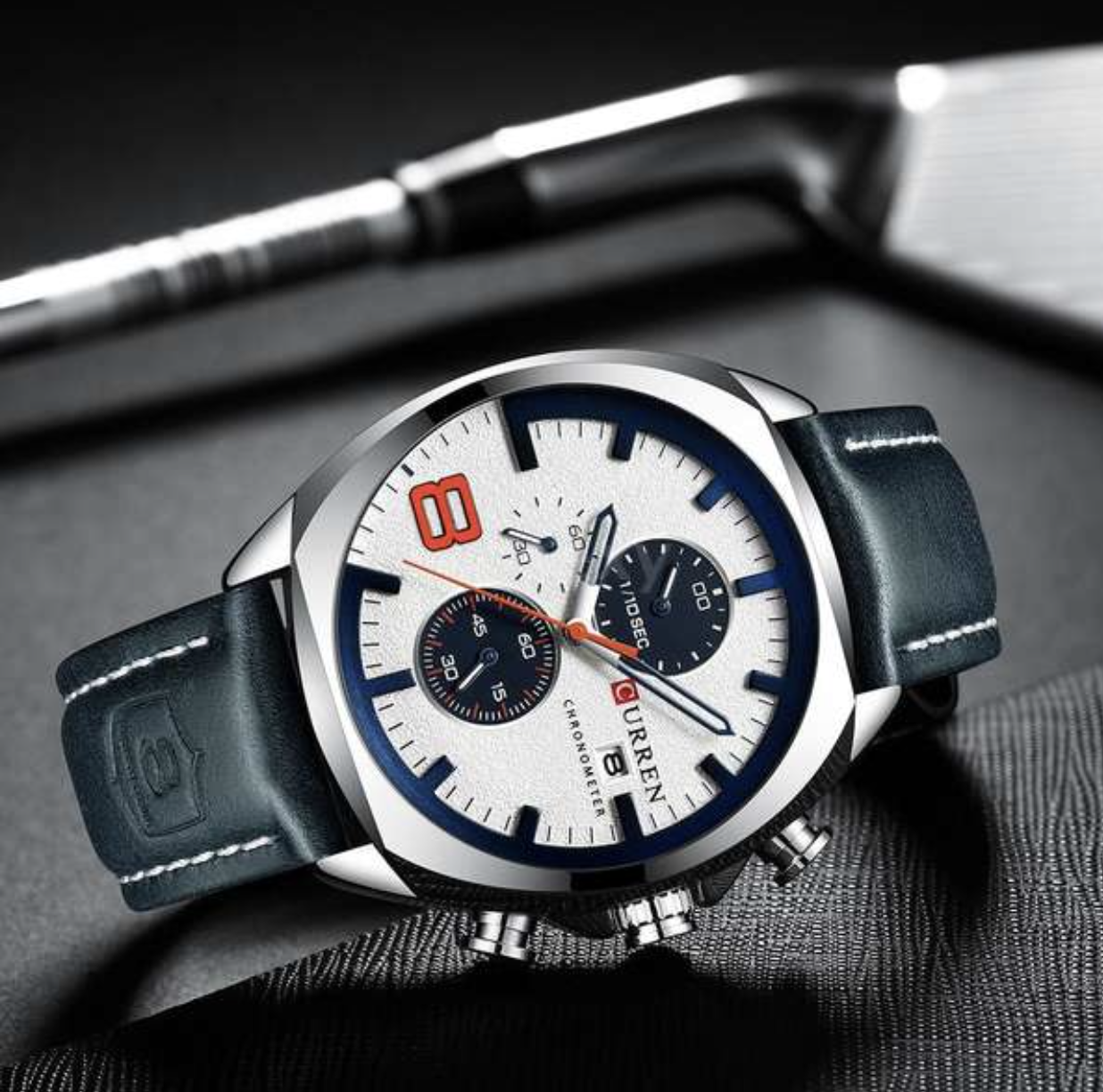 Topmerk Luxe CURREN herenhorloge.