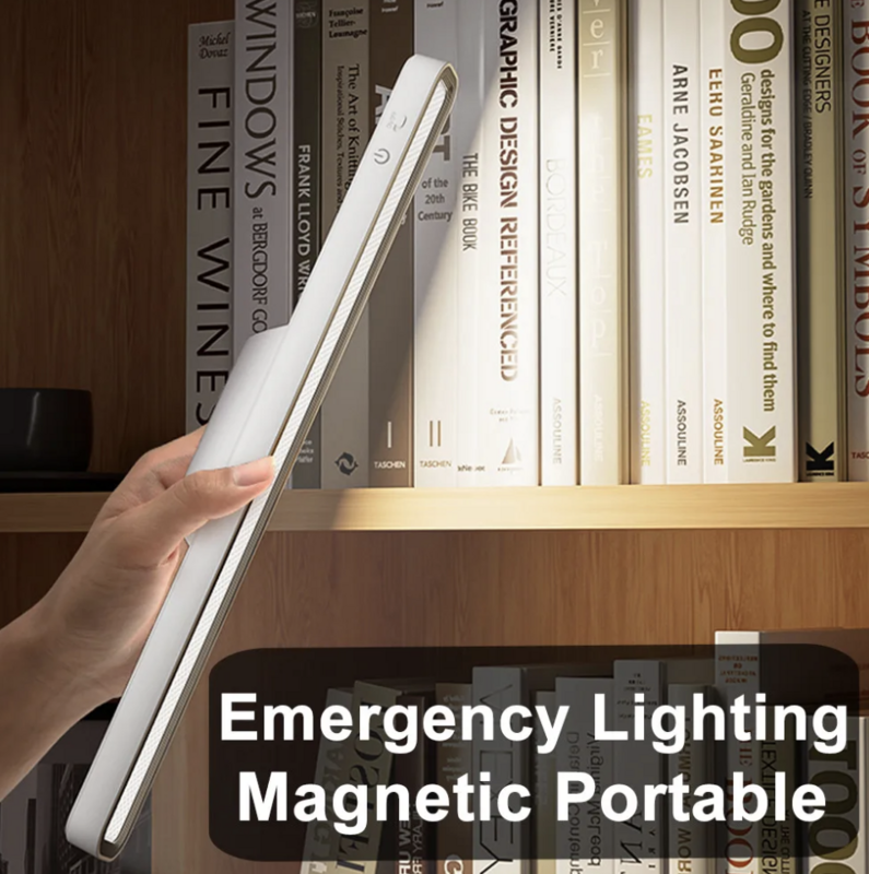 Bureaulamp. Magnetische tafellamp, Led Usb Oplaadbaar.