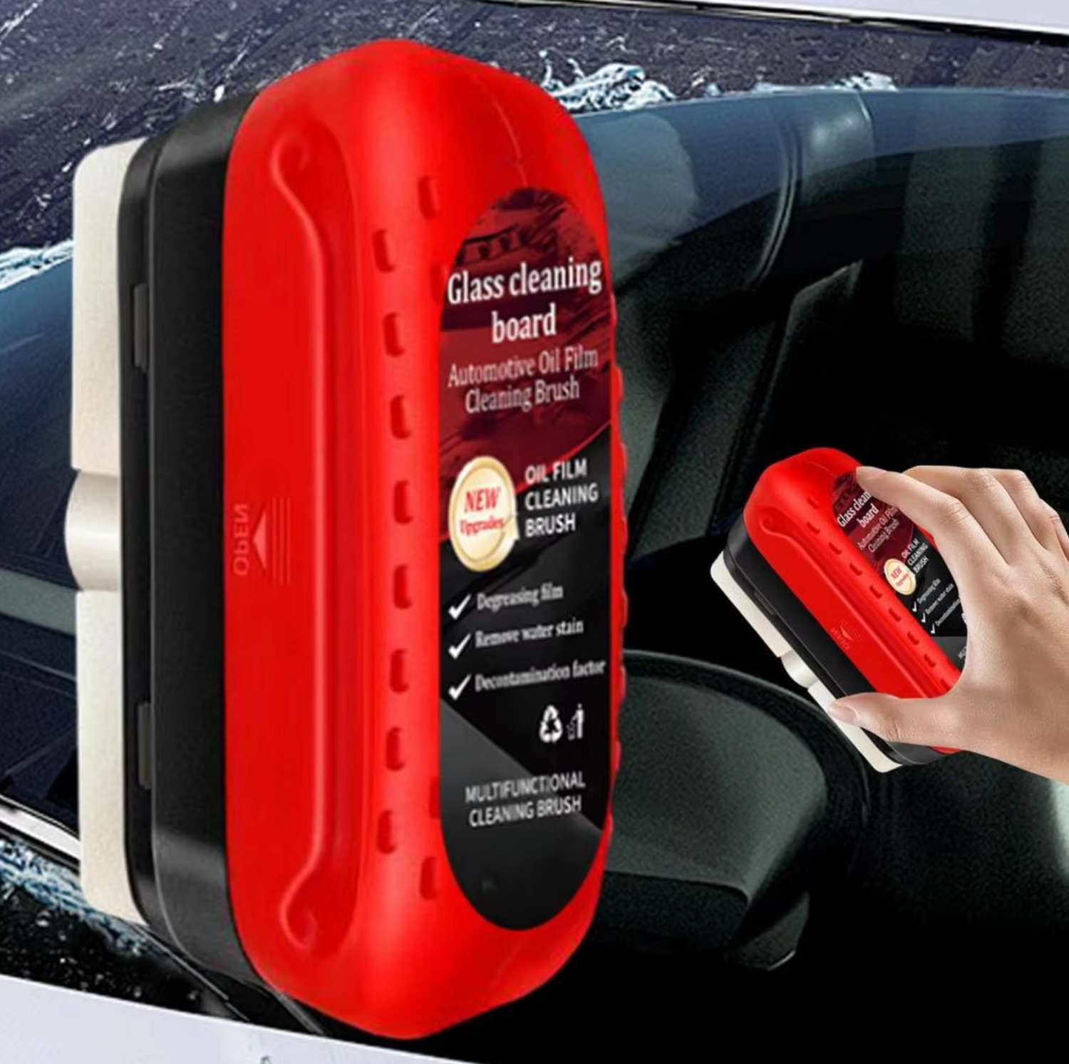 Class Cleaning board - Anti condens spons - Voor de auto - vrachtwagen - Voor de ramen thuis - boot - enz. - geen condens meer.