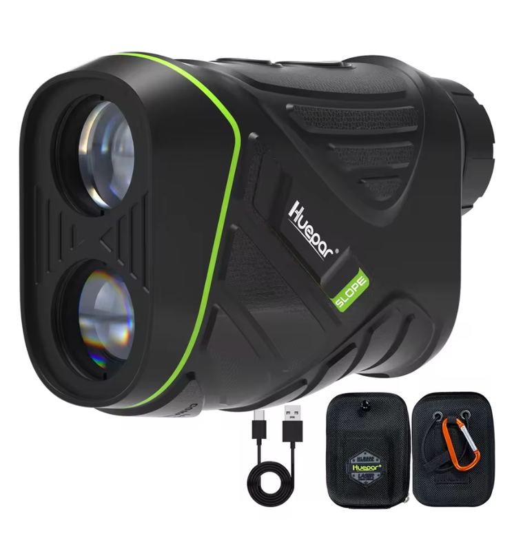 Huepar 800 M - Rangefinder - Golf - Met magneet - 800 M - Met Vlag-Lock - Zeer nauwkeurig met trillingen - USB oplaadbaar - Extra een gratis scorekaart houder - Met magneet aan de zijkant. Huepar 800 M - Rangefinder - Golf - Met magneet - 800 M - Met Vlag-Lock - Zeer nauwkeurig met trillingen - USB oplaadbaar - Extra een gratis scorekaart houder - Met magneet aan de zijkant.