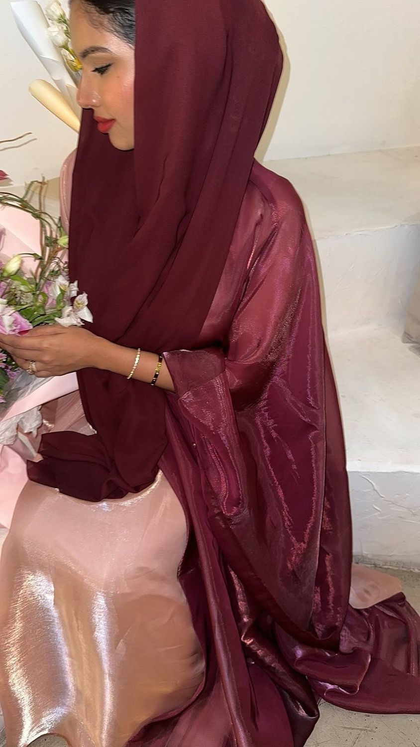 Two Tone Bisht Abaya