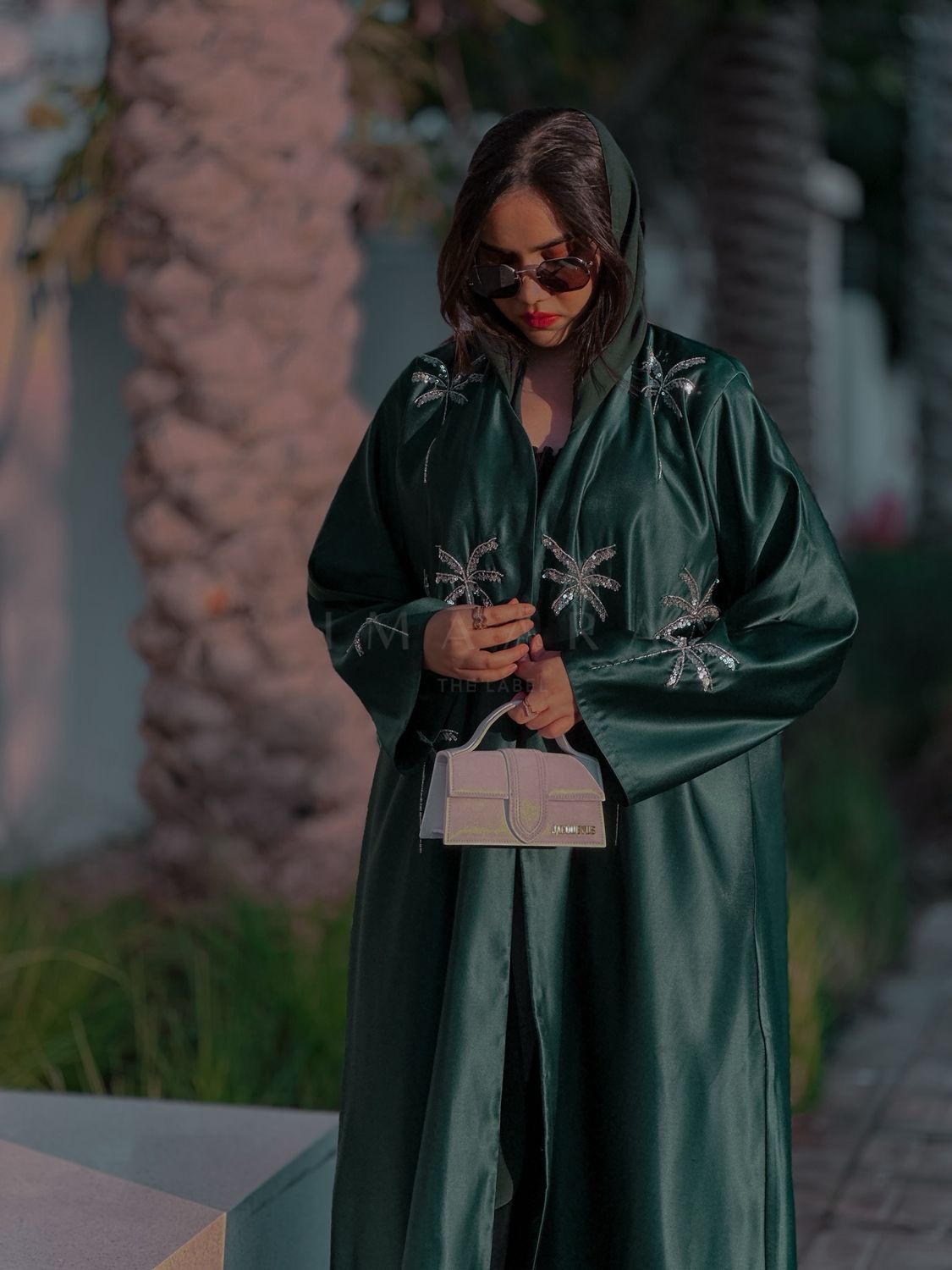 Palm Emerald Abaya