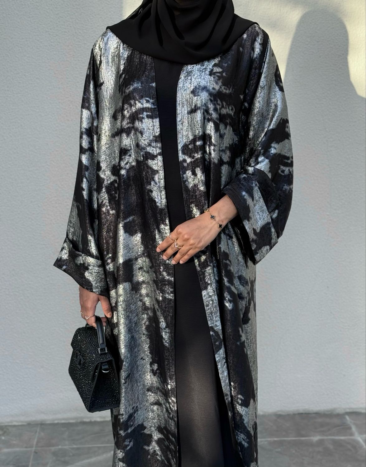 B&amp;W Abaya