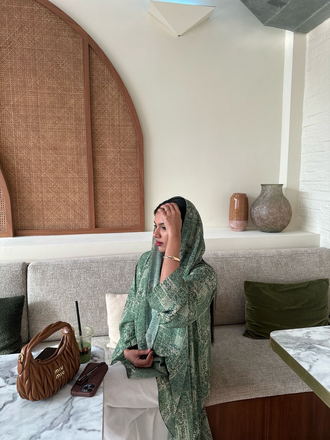 Emerelle Printed Abaya