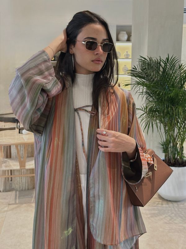 Golden Dusk Abaya