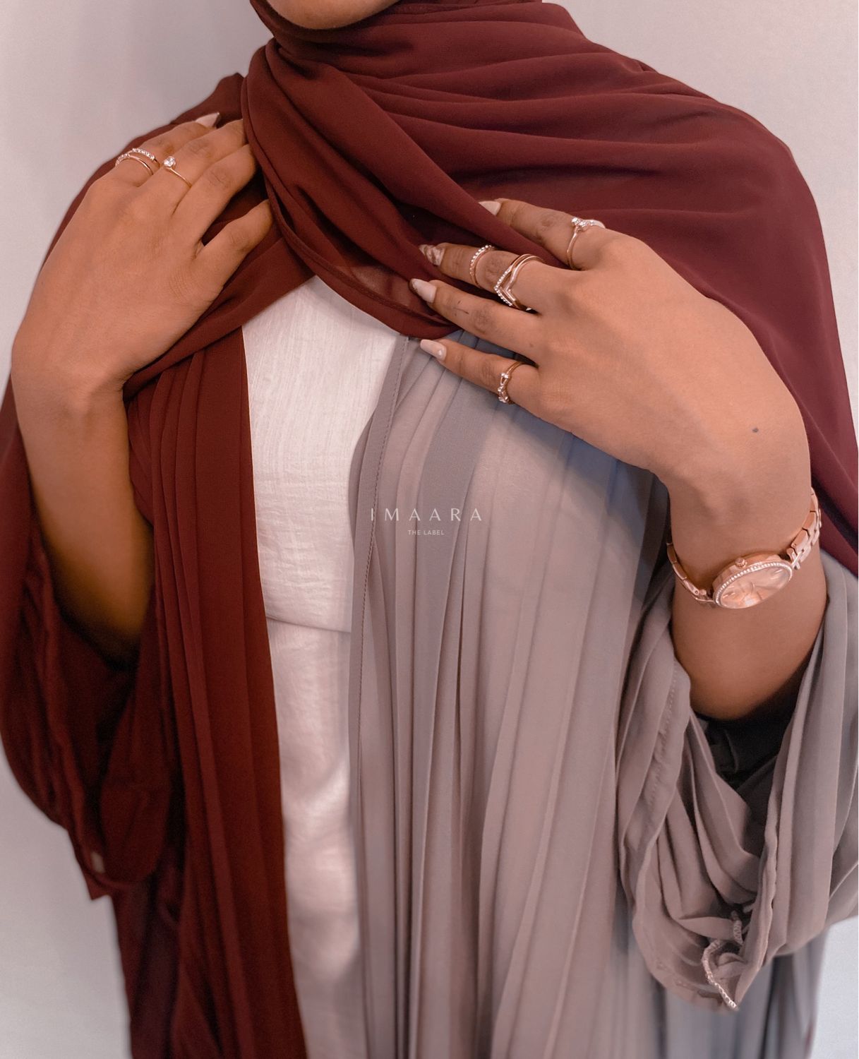 Two-Tone Abaya
