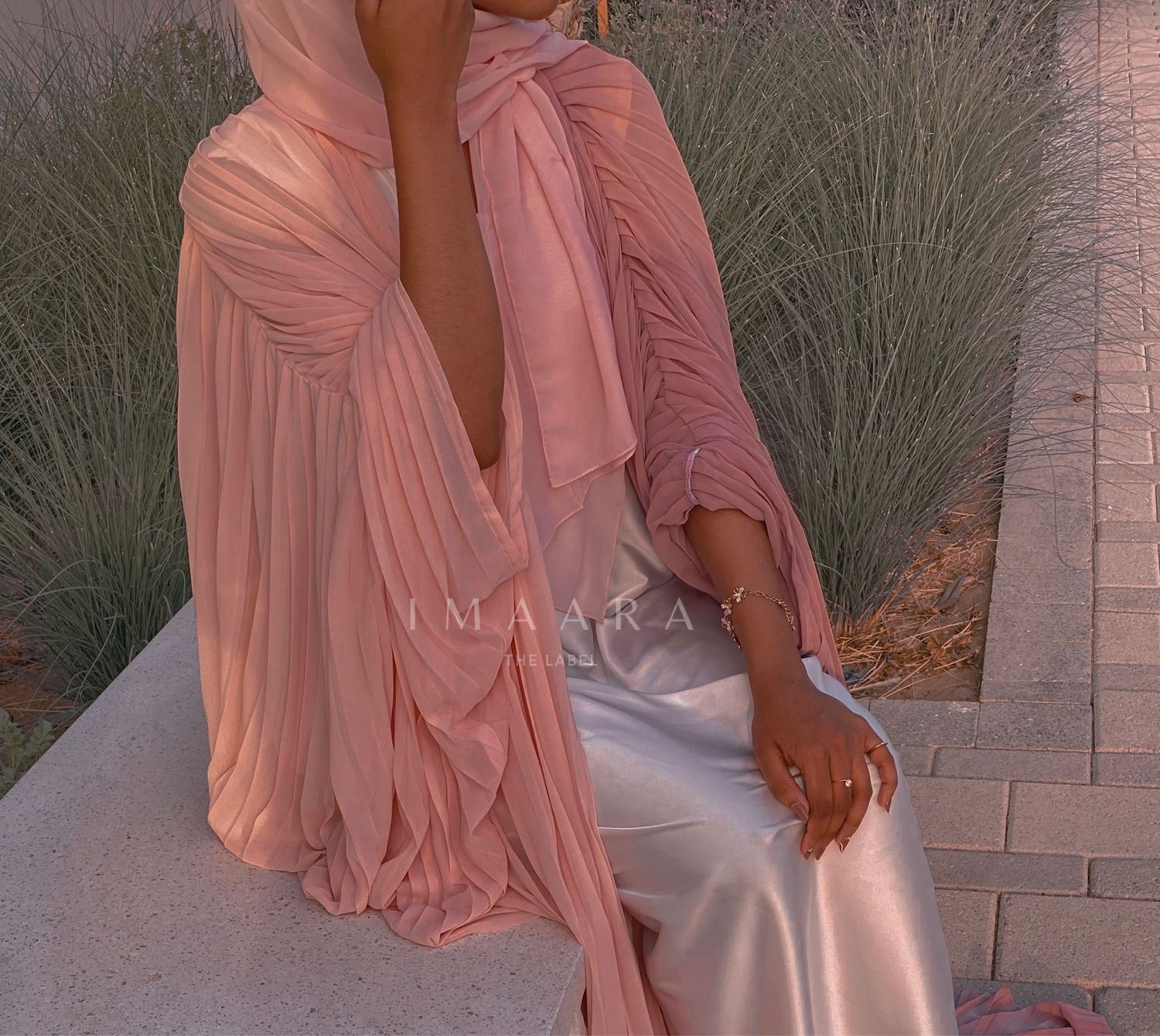 Two-Tone Abaya