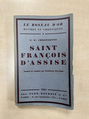 "Saint François d'assise"
