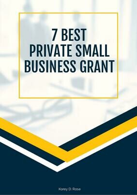 7 Best Private Small Business Grants