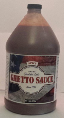 Freddie Lee's Ghetto Sauce Spicy Gallon 128oz